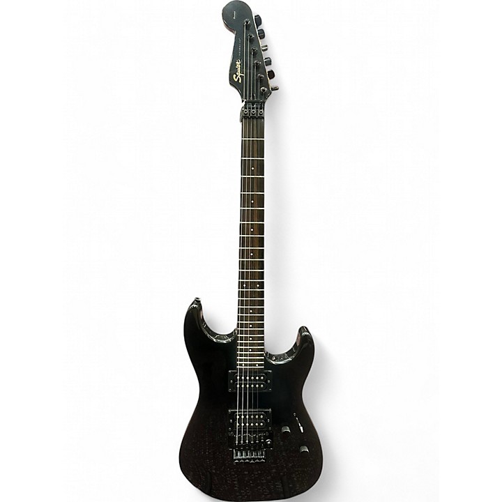 ブラックエレキギター ストラトキャスタ Squier STAGEMASTER. Used Squier Stagemaster Black Solid Body Electric Guitar