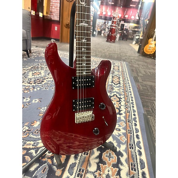 Used PRS Used PRS SE Standard 24 Red Solid Body Electric Guitar