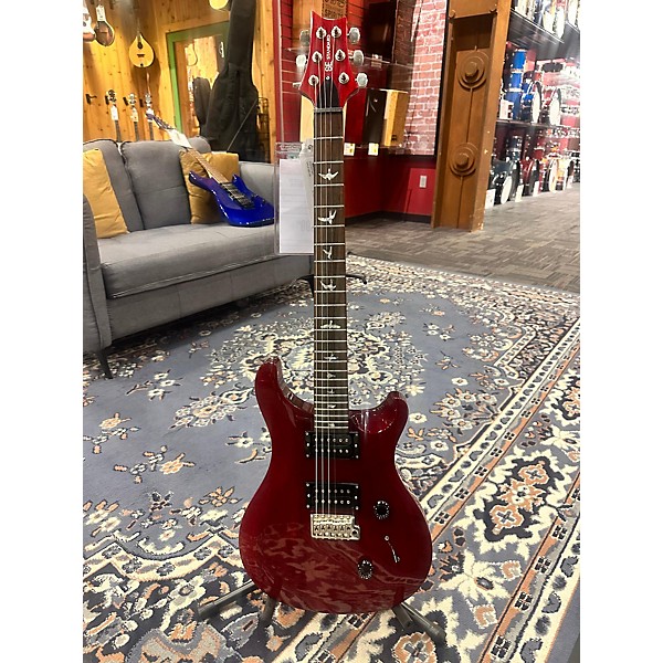 Used PRS Used PRS SE Standard 24 Red Solid Body Electric Guitar