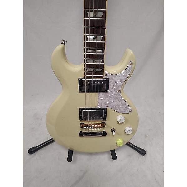 Used Schecter Guitar Research Used Schecter Guitar Research Diamond Series S1 Antique Ivory Solid Body Electric Guitar