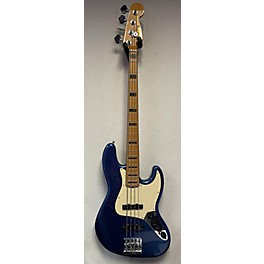 Used Fender Used Fender American Ultra Jazz Bass Blue Electric Bass Guitar