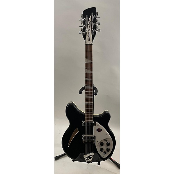 Used Rickenbacker 2022 360/12 Hollow Body Electric Guitar Jetglo