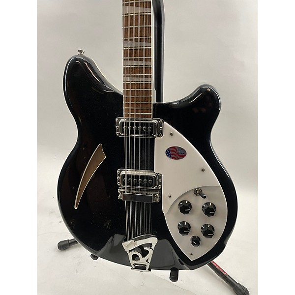 Used Rickenbacker 2022 360/12 Hollow Body Electric Guitar Jetglo
