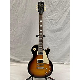 Used Epiphone Used Epiphone 1959 Reissue Les Paul Standard Tobacco Sunburst Solid Body Electric Guitar