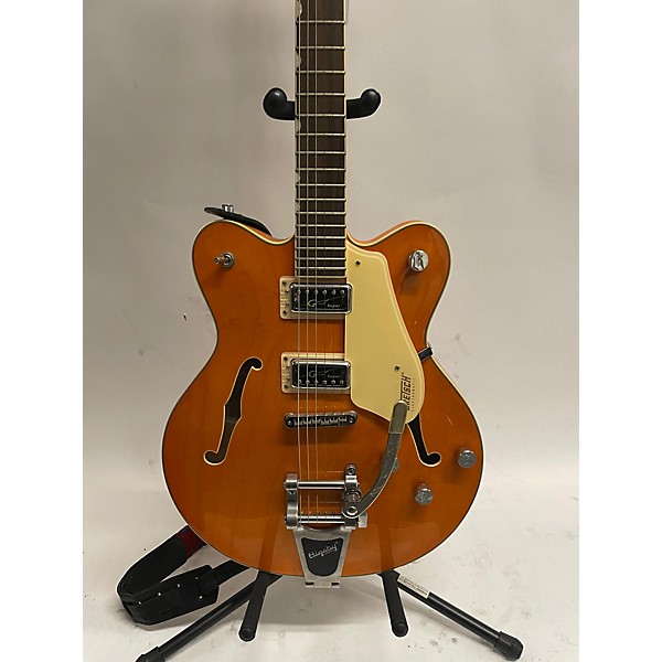 Used Gretsch Guitars Used Gretsch Guitars G5622T Electromatic Center Block Double Cut Bigsby Orange Stain Hollow Body Elec...