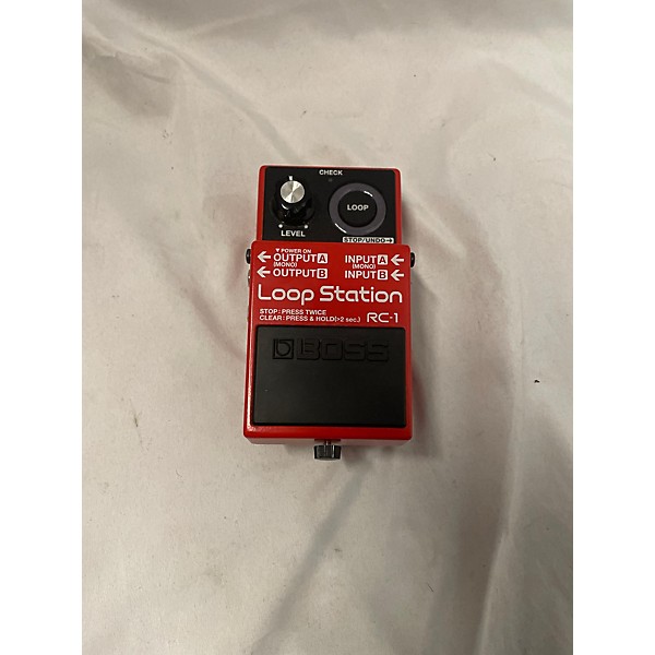 Used BOSS RC1 Loop Station Pedal