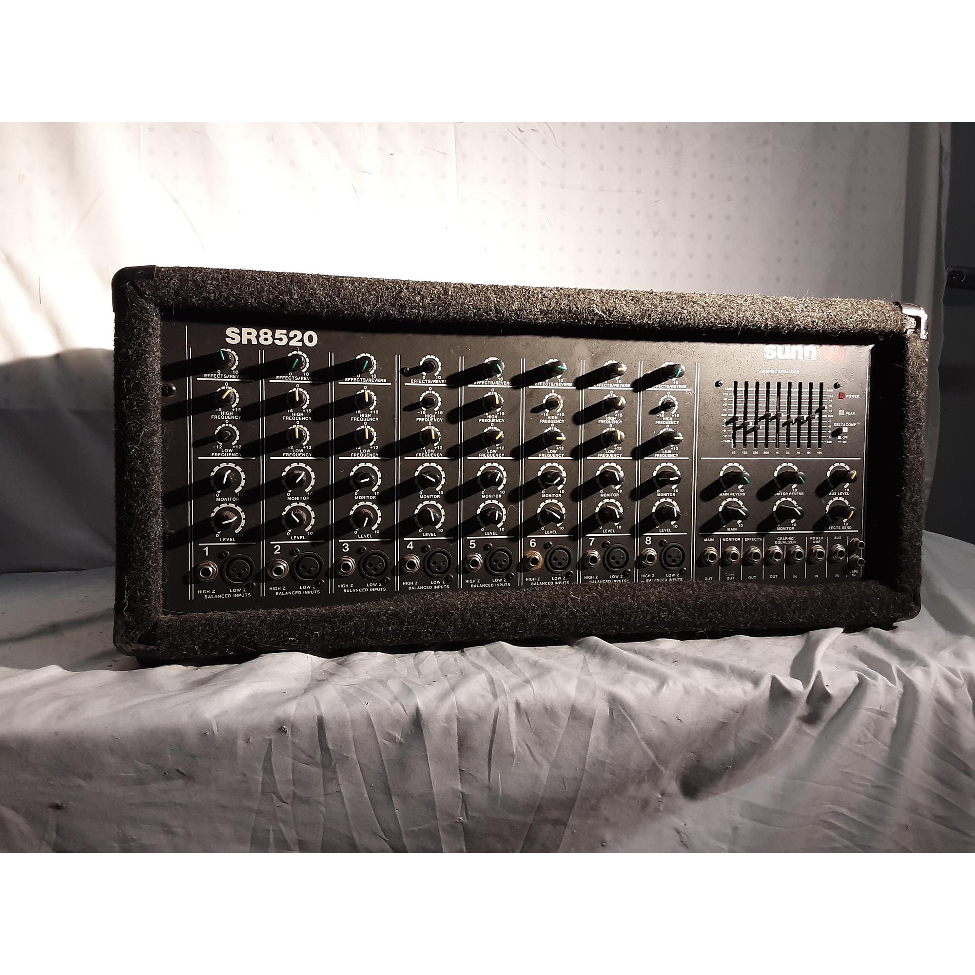Used Sunn SR8520 Powered Mixer | Guitar Center