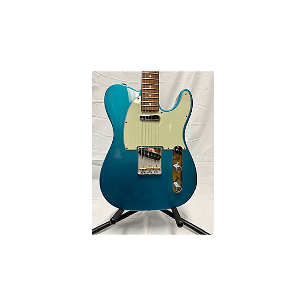 Used Fender Used Fender Vintera 60s Telecaster Modified Pau Ferro Fingerboard Blue Solid Body Electric Guitar