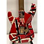 Used EVH Striped Series Frankie Solid Body Electric Guitar