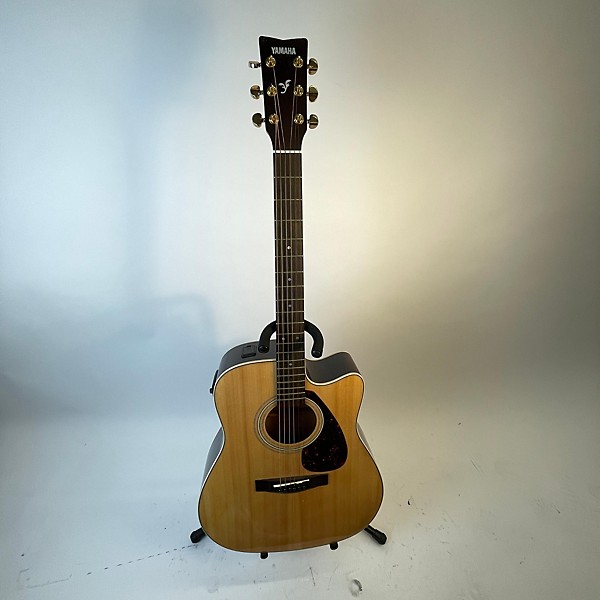 Used Used Yamaha FX335C Natural Acoustic Electric Guitar