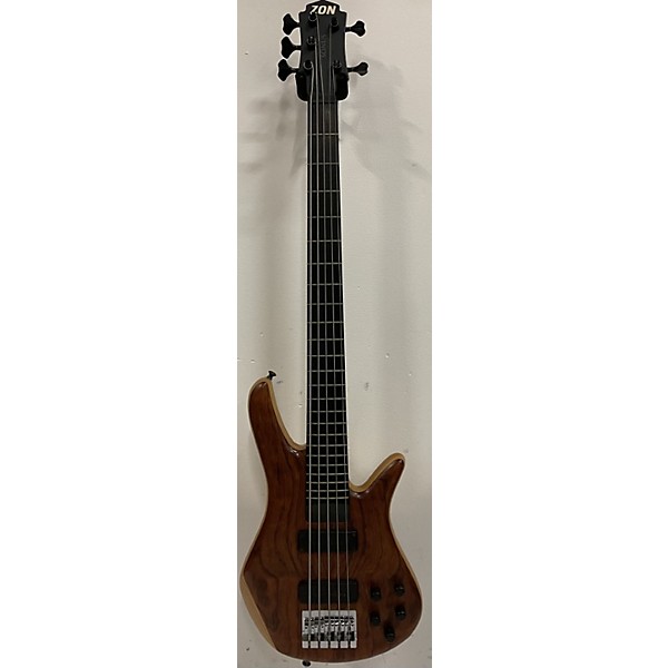 Used Used 2011 Zon Sonus 5 Bubinga Natural Electric Bass Guitar