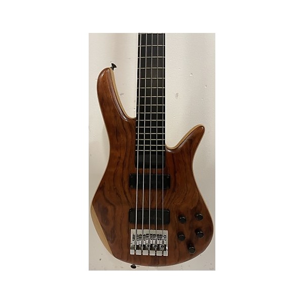 Used Used 2011 Zon Sonus 5 Bubinga Natural Electric Bass Guitar