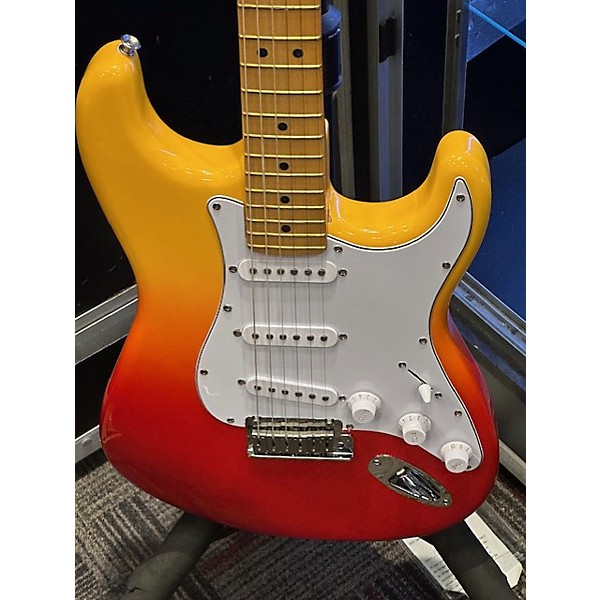 Used Fender Player Plus Stratocaster TEQUILA SUNRISE Solid Body Electric Guitar