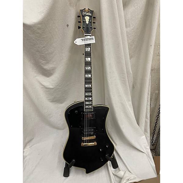 Used D'Angelico Used D'Angelico DELUXE SERIES LUDLOW Black Solid Body Electric Guitar