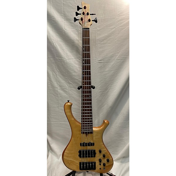 Used Used Marleaux Consat Custom Bolt-on 5 String Bass Natural Electric Bass Guitar