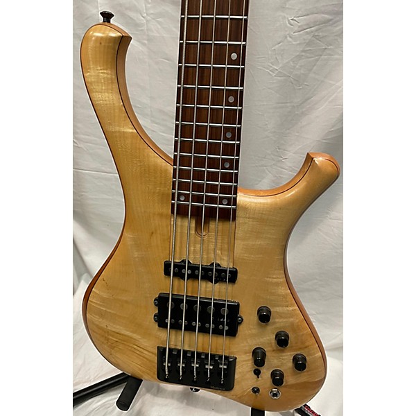 Used Used Marleaux Consat Custom Bolt-on 5 String Bass Natural Electric Bass Guitar