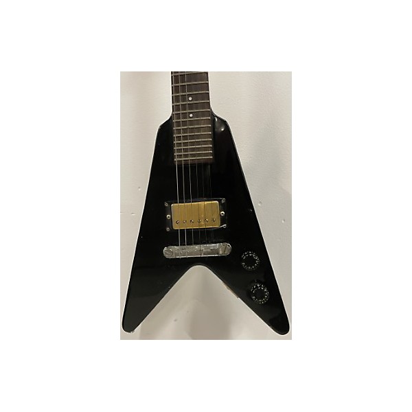 Used Used SAMMY MINI FLYING V Black Electric Guitar