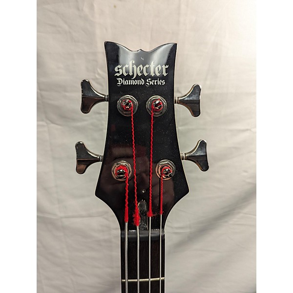 Used Schecter Guitar Research Diamond Passive Custom Active Electric Bass Guitar