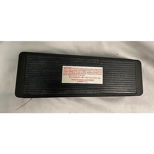 Used Dunlop GCB95 Original Crybaby Wah Effect Pedal