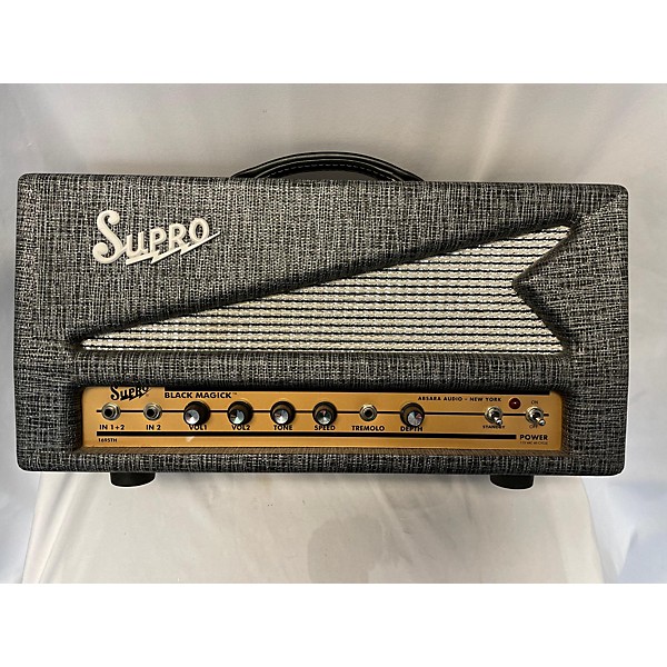 Used Supro Used Supro 695T Black Magick 25W Tube Guitar Amp Head Tube Guitar Amp Head