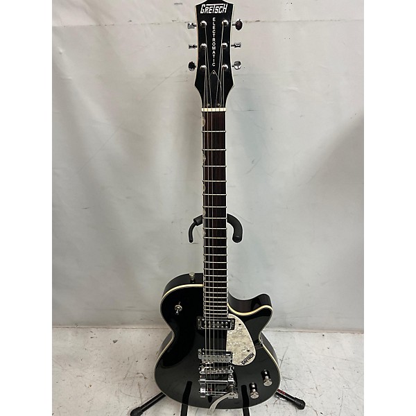 Used Gretsch Guitars Used Gretsch Guitars G5235T Pro Jet Black Solid Body Electric Guitar