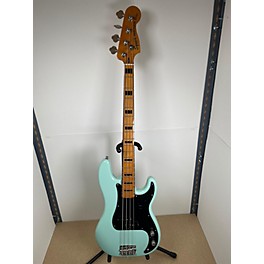 Used Ampeg Used Squier Classic Vibe 1970S Precision Bass Surf Green Electric Bass Guitar