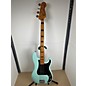 Used Used Squier Classic Vibe 1970S Precision Bass Surf Green Electric Bass Guitar thumbnail