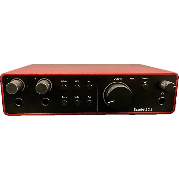 Used Focusrite Scarlett 2I2 Gen4 Audio Interface