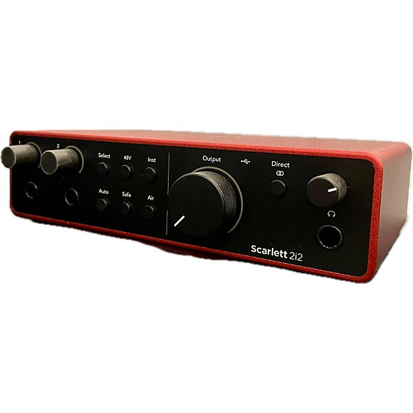 Used Focusrite Scarlett 2I2 Gen4 Audio Interface