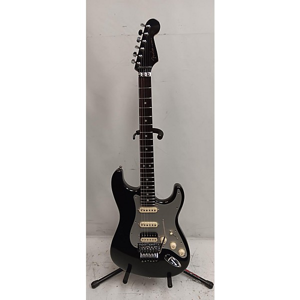 Used Fender Used Fender American Ultra Luxe Stratocaster Mystic Black Solid Body Electric Guitar