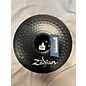 Used Zildjian Used Zildjian 13in Pitch Black Splash Cymbal