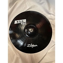 Used Zildjian Used Zildjian 18in PITCH BLACK Cymbal