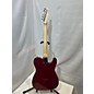 Used Harley Benton Used Harley Benton TE90QM Red Hollow Body Electric Guitar