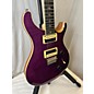 Used PRS Used PRS SE Custom 24 Trans Purple Solid Body Electric Guitar