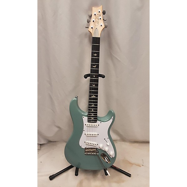 Used PRS Used PRS SE Silver Sky Stone Blue Solid Body Electric Guitar