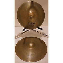 Used SABIAN Used SABIAN 14in Regular Hi Hat Pair Cymbal