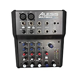 Used Alesis MultiMix 4 USB FX 4-Channel Unpowered Mixer