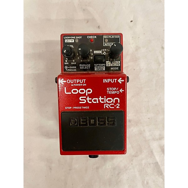 Used BOSS RC2 Loop Station Pedal