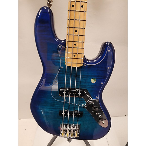 Used Used Fender Modern Player Jazz Bass Blue Burst Electric Bass Guitar