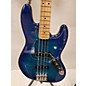 Used Used Fender Modern Player Jazz Bass Blue Burst Electric Bass Guitar