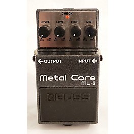 Used BOSS Used BOSS ML2 Metal Core Distortion Effect Pedal