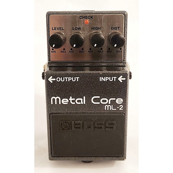 Used BOSS Used BOSS ML2 Metal Core Distortion Effect Pedal