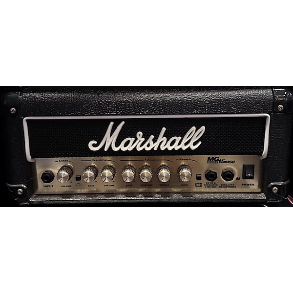 Used Used Marshall MG15MSII HEAD Solid State Guitar Amp Head