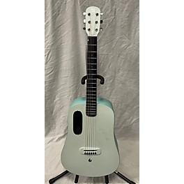 Used LAVA MUSIC Blue Lava Aqua Mint Blue Acoustic Electric Guitar