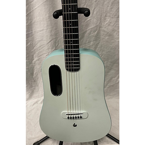 Used LAVA MUSIC Used LAVA MUSIC Blue Lava Aqua Mint Blue Acoustic Electric Guitar