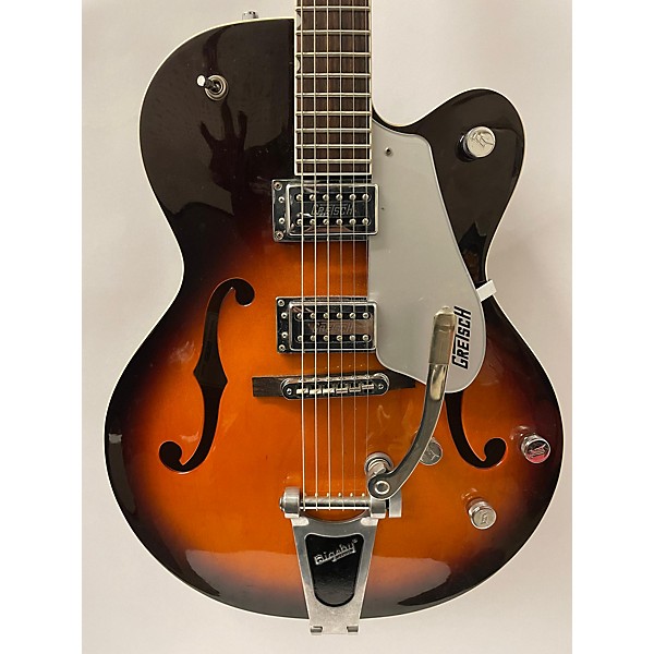 Used Gretsch Guitars Used Gretsch Guitars G5120 Electromatic 2 Color Sunburst Hollow Body Electric Guitar