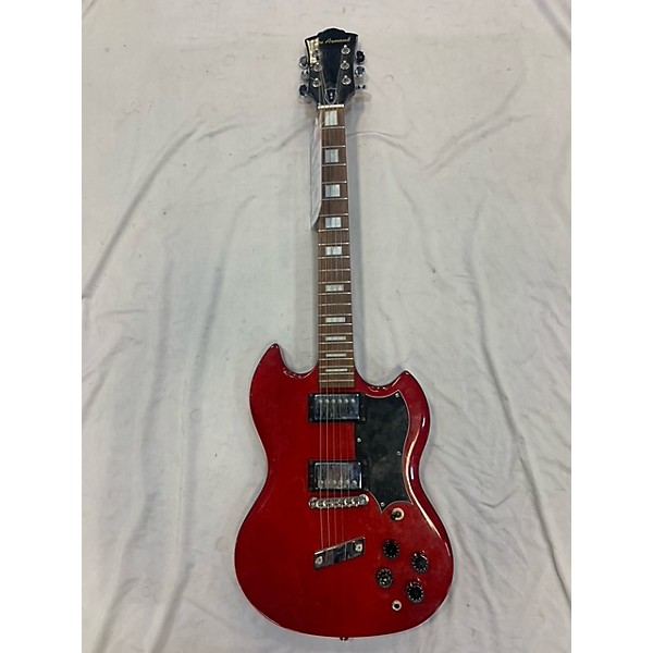 Used Used DeArmond S65 Red Solid Body Electric Guitar