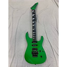 Used Jackson Used Jackson American Series Soloist SL3 SLIME GREEN Solid Body Electric Guitar