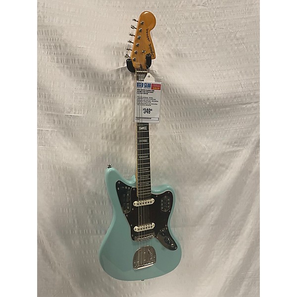 Used Squier Used Squier Classic Vibe Daphne Blue Solid Body Electric Guitar