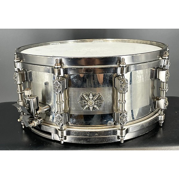 Used TAMA Used TAMA 6X14 Spartan Warlord Snare Drum Steel